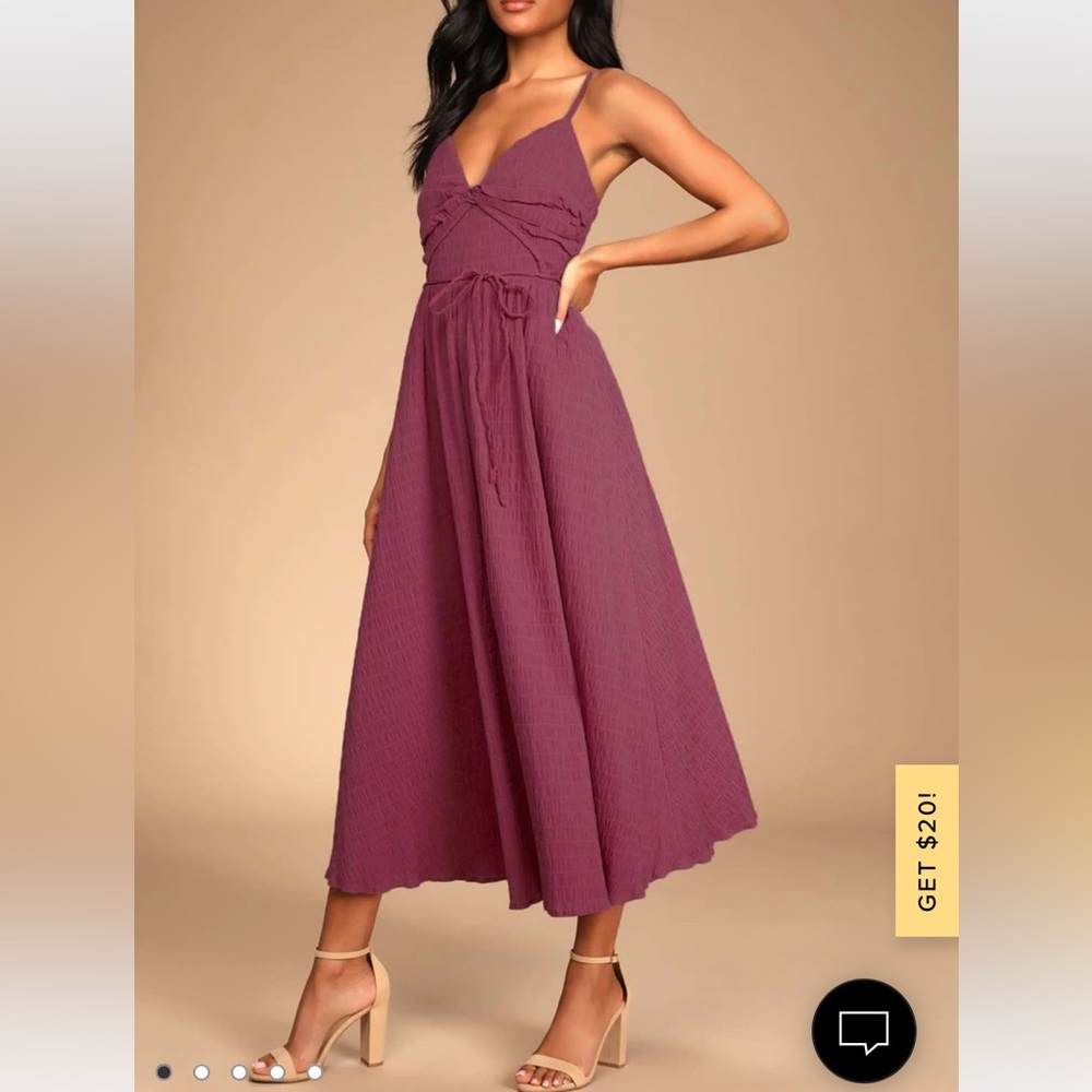 Lulus twist front midi